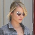Dianna Agron Shops On Trendy Melrose Ave