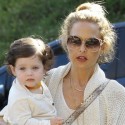 Rachel Zoe Takes Baby Skyler To Lunch