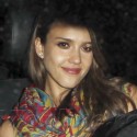 Jessica Alba Heads To 31st Birthday Dinner In Hollywood