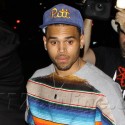 Chris Brown Grabs Dinner At Boa With Pals And Then Hits The Nightclubs