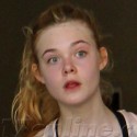 Elle Fanning Exits Dance Class Makeup Free