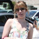 Emma Roberts Goes Grocery Shopping In A Pretty Dress