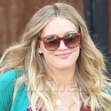 Hilary Duff Gets Her Hair Done