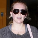 Hilary Duff Looks Exhausted After Her Workout