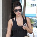 Kim Kardashian Squeezes In Another Workout At The Gym