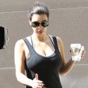 Kim Kardashian Hits The Gym After Cannes Trip