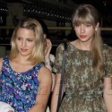 Taylor Swift And Dianna Agron Dine At Dominik's