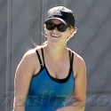 Reese Witherspoon Enjoys A Game Of Tennis