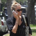 LeAnn Rimes Flashes Some Leg In Beverly Hills