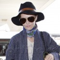 Vanessa Paradis Arrives At The Airport
