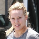 Hilary Duff Arrives To The Gym