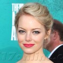Emma Stone Dons Black And White For MTV Movie Awards
