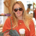 Hilary Duff Indulges In Some Retail Therapy