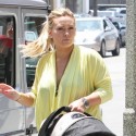 Hilary Duff Takes Her Infant Son To The Doctor's Office