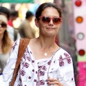 Katie Holmes Goes Shopping Solo On The Streets Of NYC