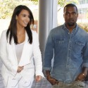 Kim And Kanye Visit Sick Children
