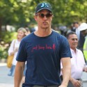 Matthew McConaughey Signs An Autograph For A Fan In NYC