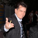 Charlie Sheen Promotes <em>Anger Management</em> In Hollywood
