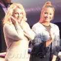 Britney Spears And Demi Lovato At <em>X Factor</em> Auditions In Oakland
