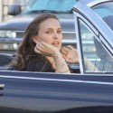 Natale Portman And Christian Bale Film King Of Cups In Los Feliz