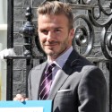 David Beckham Meets With Prime Minister David Cameron For UNICEF