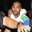 Chris Brown Parties It Up After 2012 BET Awards