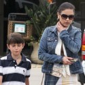 Catherine Zeta-Jones Runs Errands With Son Dylan