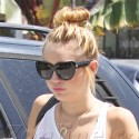 Miley Cyrus Makes Her Daily Trip To Pilates