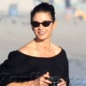 Catherine Zeta-Jones Takes Pictures On The Beach