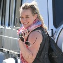 Hilary Duff Hits The Recording Studio