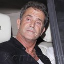 Mel Gibson Parties In Hollywood