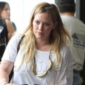 Hilary Duff Strolls With Baby Luca