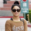 Vanessa Hudgens Leaves The Gym In A Statement Sweatshirt