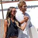 Kellan Lutz And His Ladylove Stroll Through Saint Tropez