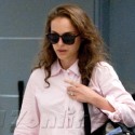 Natalie Portman And Family Make Their Way Through JFK Airport