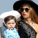 Rachel Zoe And Hubby Play With Skyler In Malibu