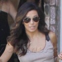 Eva Longoria Visits Ken Paves' Hair Salon