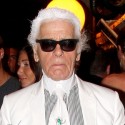 Karl Lagerfeld Takes A Fashionable Stroll Through St. Tropez