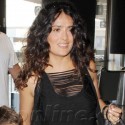 Salma Hayek At LAX With Daughter Valentina