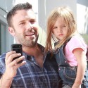Ben Affleck Spends Some Quality Time With His Girls At The Farmers Market