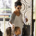 Halle Berry Takes Her Daughter To See <em>Cinderlla</em>