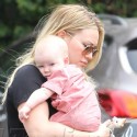 Hilary Duff Steps Out With Son Luca