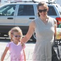 Jennifer Garner Takes Violet To Gymnastics