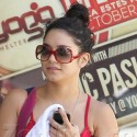 Vanessa Hudgens Hits The Yoga Studio