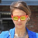 Jessica Alba Keeps It Colorful