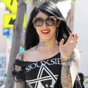 Kat Von D Steps Out In Hollywood