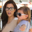 Kim Kardashain Spends The Day With Her Favorite Nephew