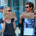 Emma Stone And Andrew Garfield Promote Worldwide Orphans Foundation
