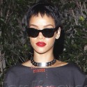 Rihanna Goes To Dinner At Giorgio Baldi