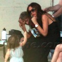 Victoria Beckham Looks Elegant On The Soccer Field